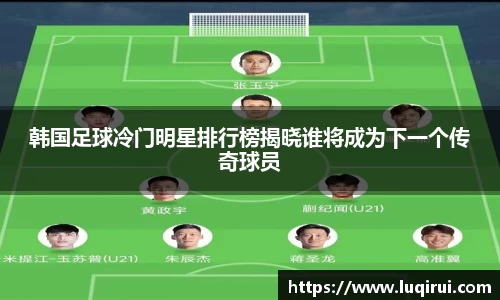 韩国足球冷门明星排行榜揭晓谁将成为下一个传奇球员